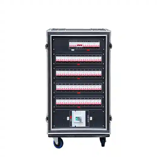 8chs 19pin Socapex 4chs L21-30 4 Ways US Edison Power Box Distro Distributor Distribution